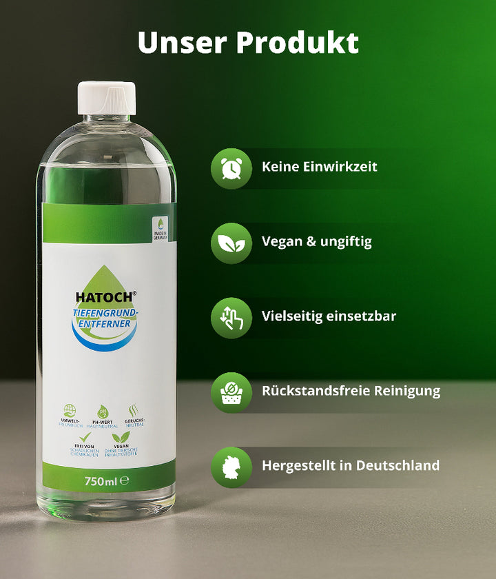 Tiefengrund entferner 750 ml Aufzählung