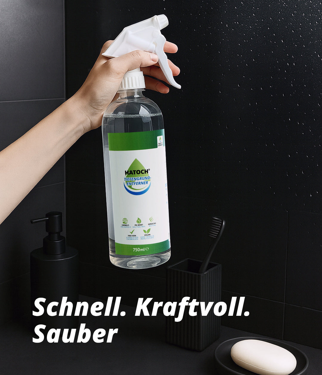 Tiefengrundentferner 750ml in der Anwendung
