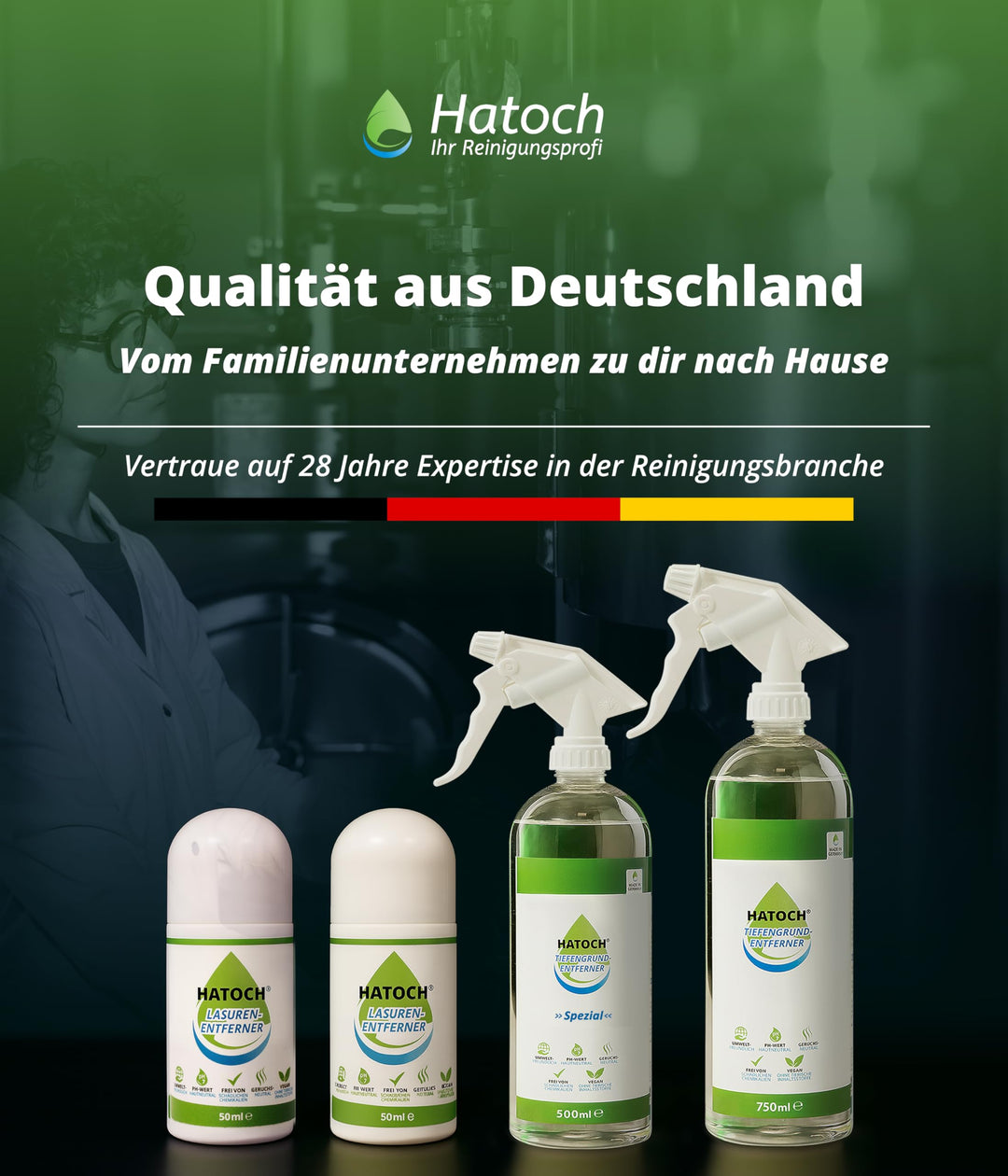 HATOCH® Tiefengrund Entferner SPEZIAL 500ml - Für fast alle Tiefengründe geignet